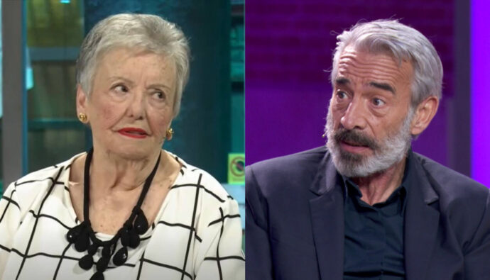 María Galiana e Imanol Arias