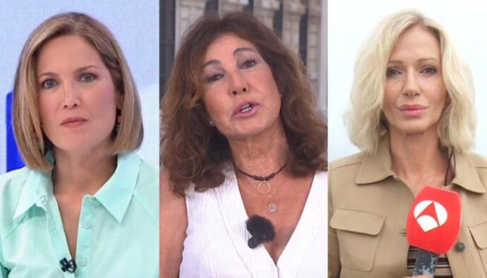 Silvia Intxaurrondo, Ana Rosa Quintana y Susanna Griso