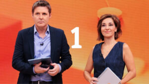 Jesús Cintora y Adela González en 'Mañaneros 360'