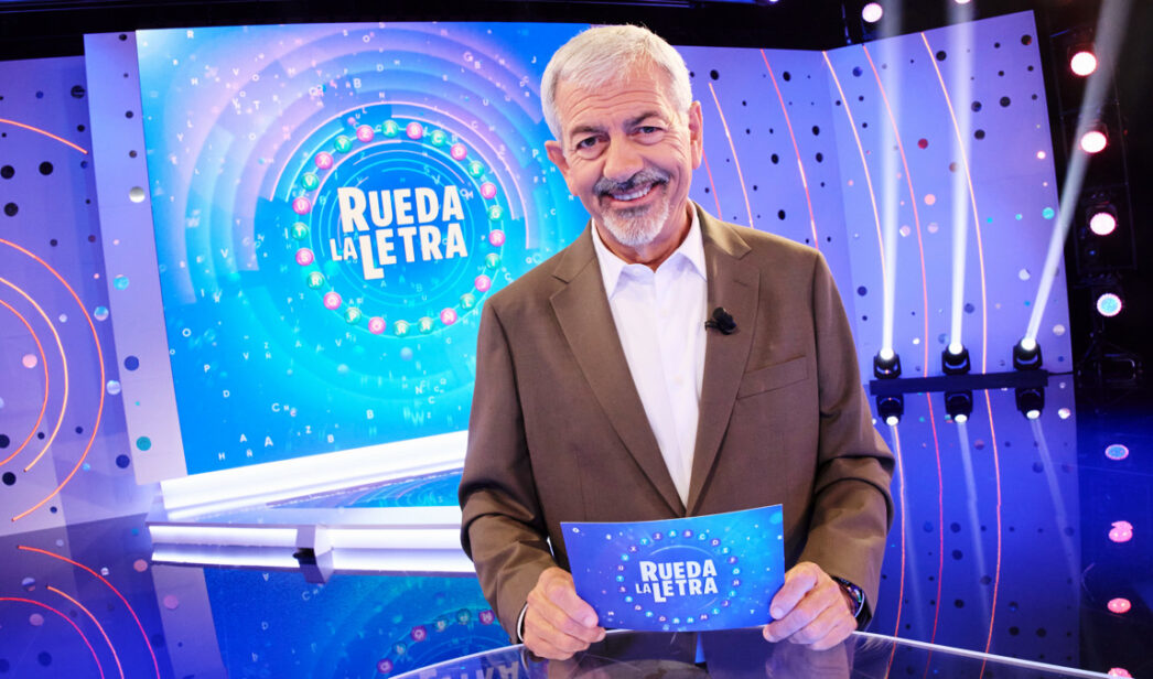 Carlos Sobera, presentador de 'Rueda la Letra'