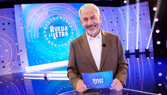 Carlos Sobera, presentador de 'Rueda la Letra'