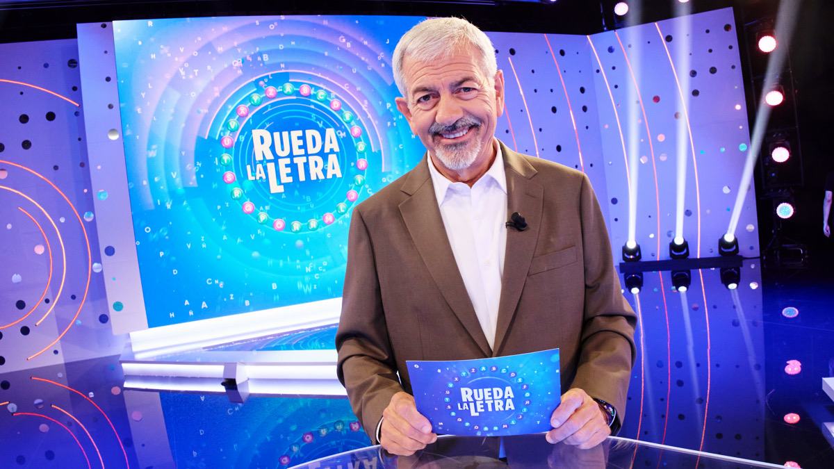 Carlos Sobera, presentador de 'Rueda la Letra'