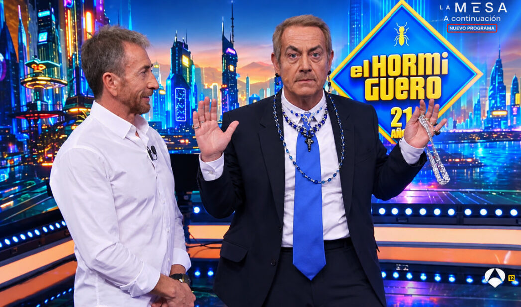 Pablo Motos y Carlos Latre en 'El Hormiguero'