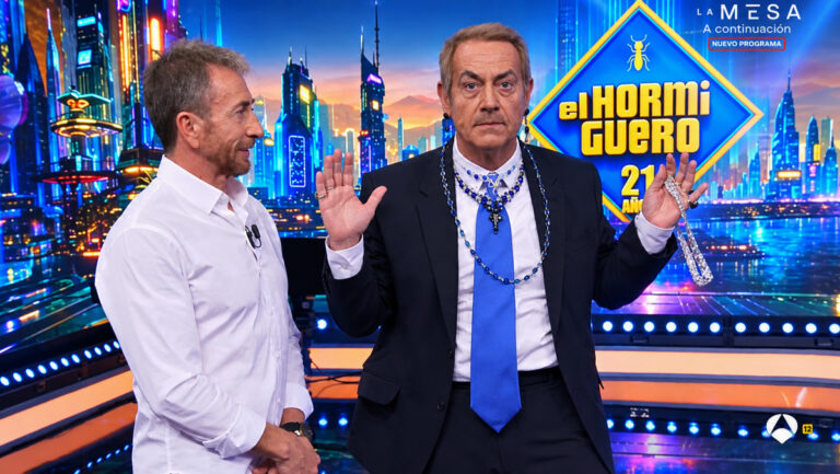 Pablo Motos y Carlos Latre en 'El Hormiguero'