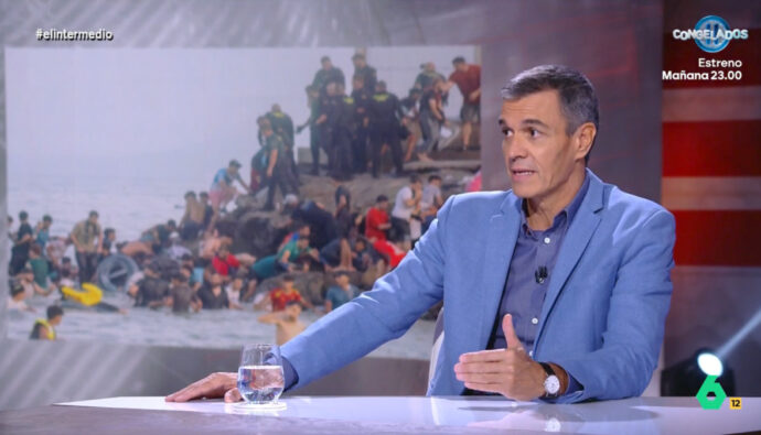 Pedro Sánchez en 'El Intermedio'