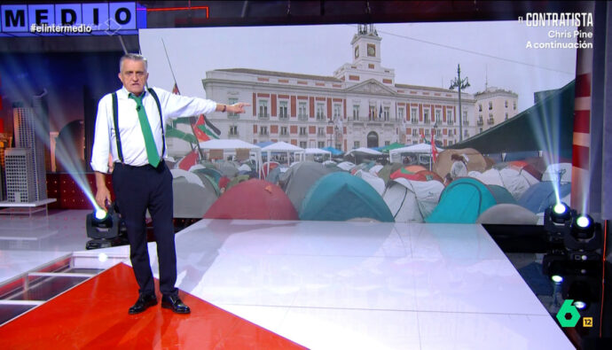 El Gran Wyoming en 'El Intermedio'
