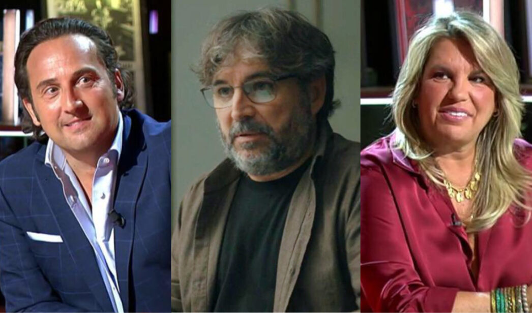 Iker Jiménez, Jordi Évole y Carmen Porter