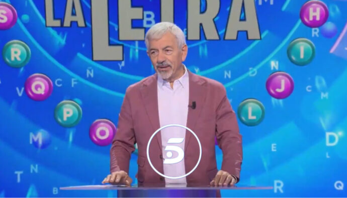 Carlos Sobera en 'Rueda la Letra'