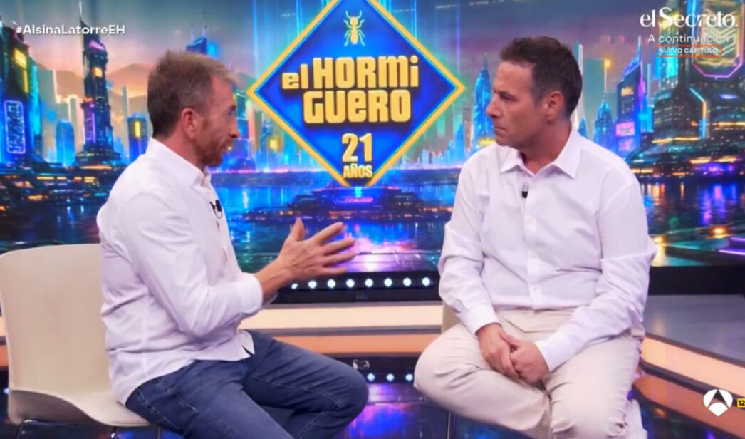 Pablo Motos y Carlos Latre en 'El Hormiguero'