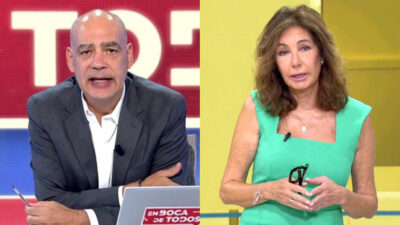 Nacho Abad y Ana Rosa Quintana