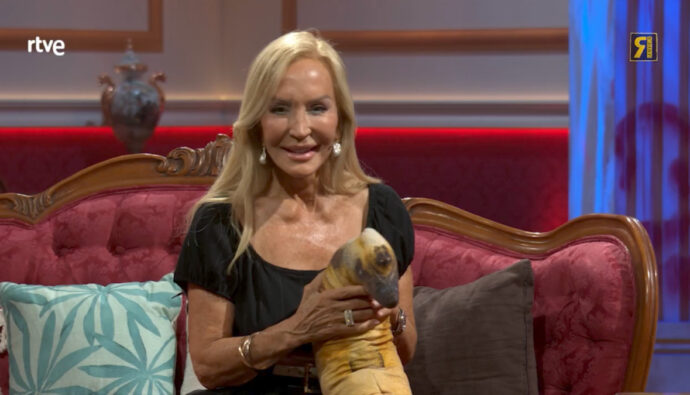 Carmen Lomana en 'La Revuelta'