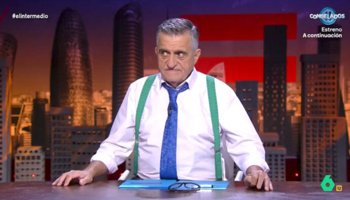 El Gran Wyoming en 'El Intermedio'