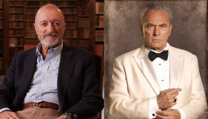 Arturo Pérez-Reverte y José Coronado en 'El problema final'