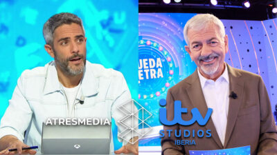 Roberto Leal en 'Pasapalabra' y Carlos Sobera en 'Rueda la Letra'
