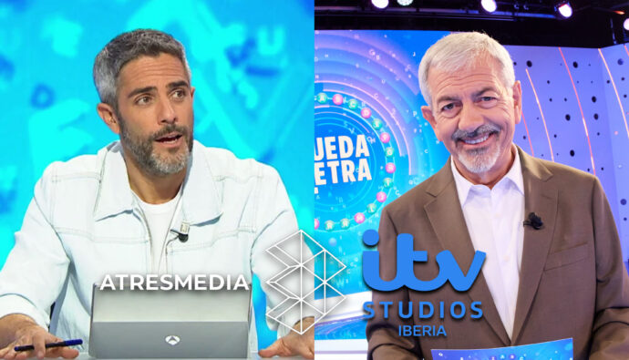 Roberto Leal en 'Pasapalabra' y Carlos Sobera en 'Rueda la Letra'