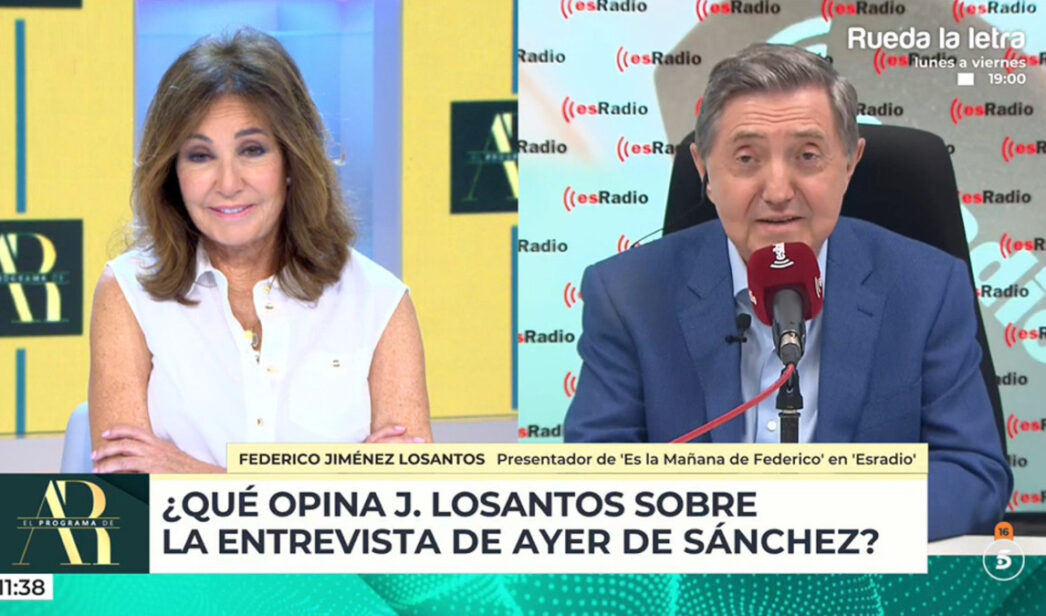 Ana Rosa Quintana y Federico Jiménez Losantos