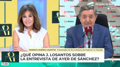 Ana Rosa Quintana y Federico Jiménez Losantos