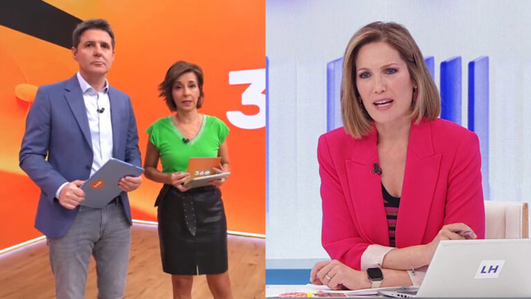 Jesús Cintora, Adela González y Silvia Intxaurrondo
