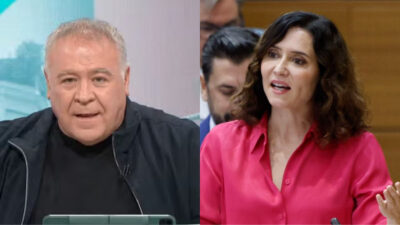 Antonio García Ferreras e Isabel Díaz Ayuso