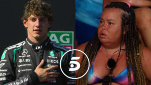 Antonelli, ganador del GP de Fórmula 1, y Chiqui en 'Supervivientes All Stars'
