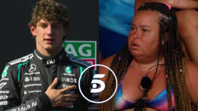 Antonelli, ganador del GP de Fórmula 1, y Chiqui en 'Supervivientes All Stars'