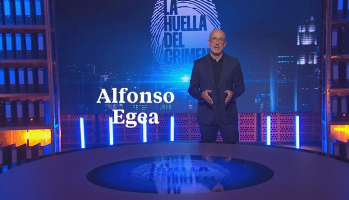 Alfonso Egea salta de Telecinco a Telemadrid para presentar 'La huella del crimen'