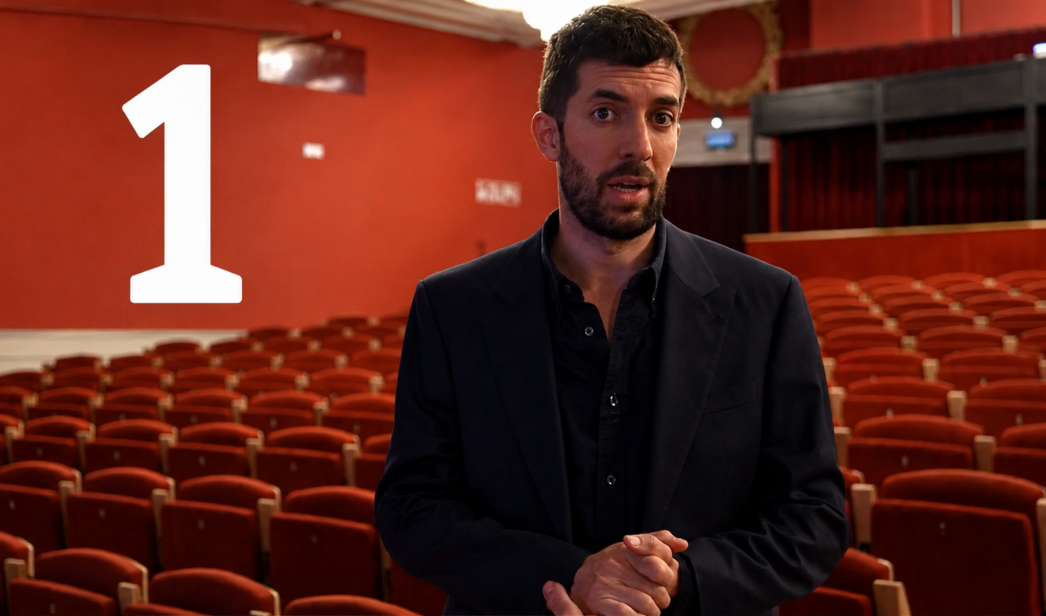 David Broncano promocionando la nueva temporada de 'La Revuelta'