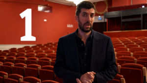 David Broncano promocionando la nueva temporada de 'La Revuelta'