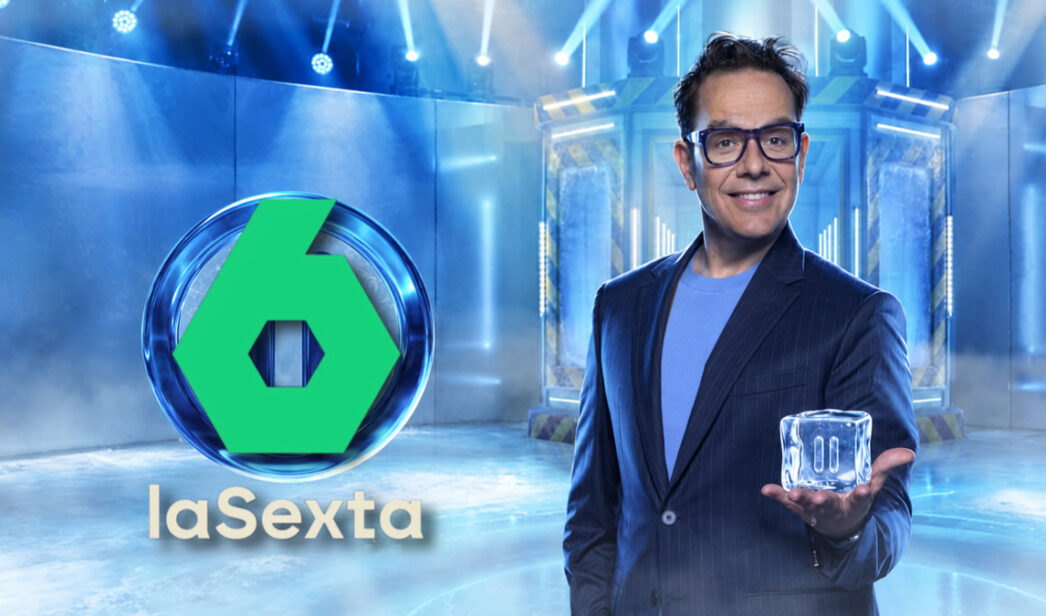 Ángel Llácer y logo de La Sexta