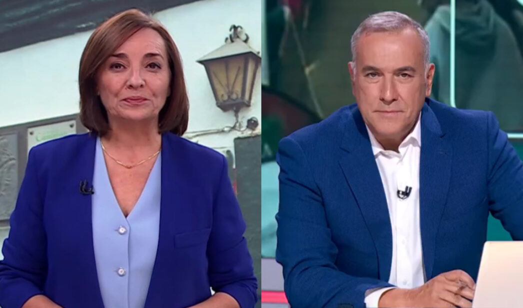 Pepa Bueno y Xabier Fortes