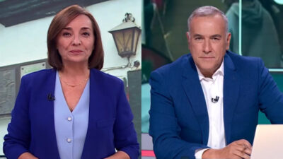 Pepa Bueno y Xabier Fortes