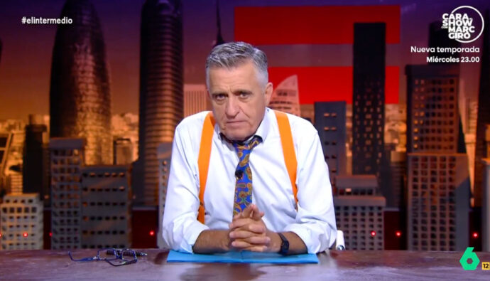 El Gran Wyoming en 'El Intermedio'