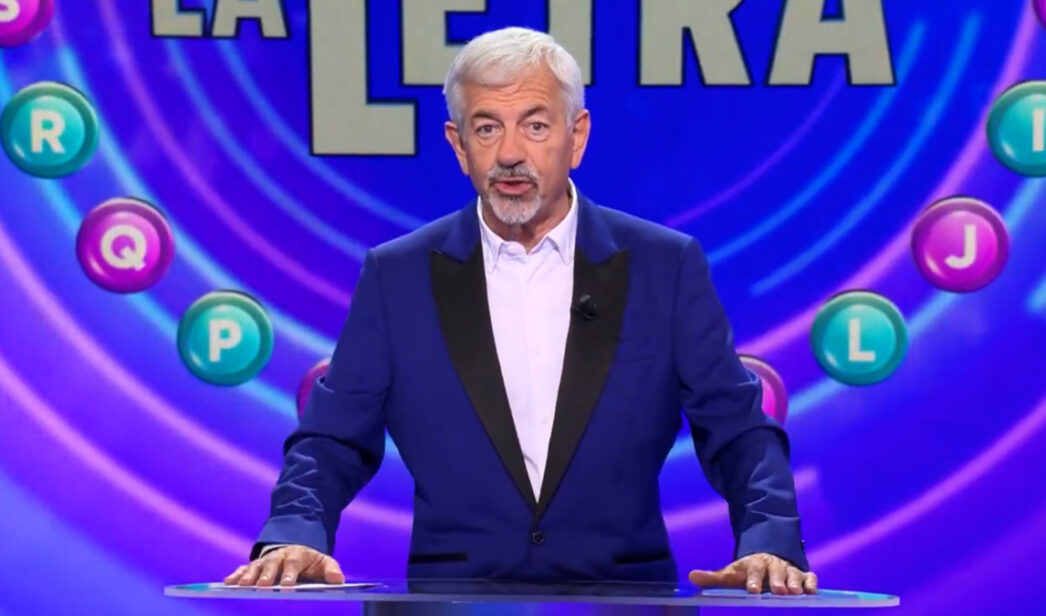 Carlos Sobera, en el estreno de 'Rueda la Letra'