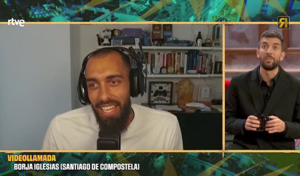 Borja Iglesias en 'La Revuelta'