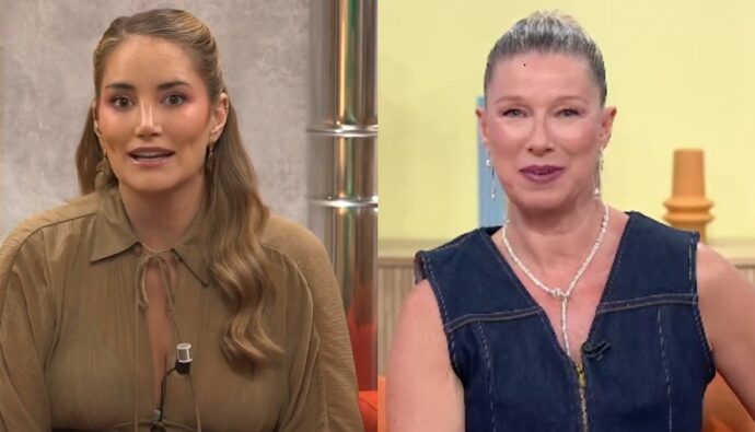 Alba Carrillo y Anne Igartiburu.