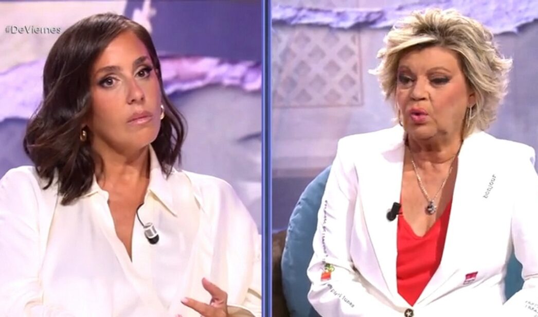 Anabel Pantoja y Terelu Campos en 'De viernes'.