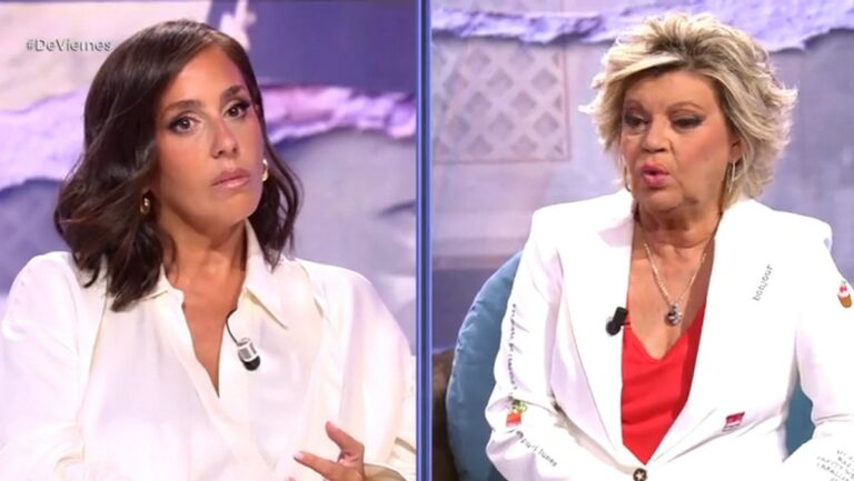 Anabel Pantoja y Terelu Campos en 'De viernes'.
