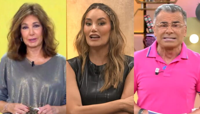Ana Rosa, Alba Carrillo y Jorge Javier Vázquez