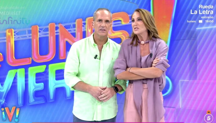 Santi Acosta y Beatriz Archidona en 'De lunes a viernes'