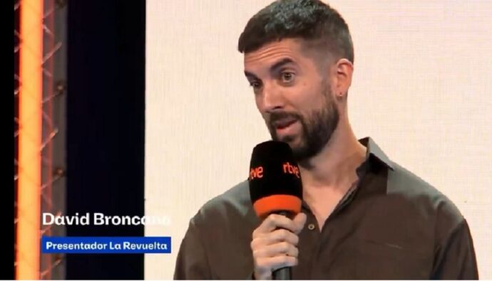 David Broncano en la presentación de RTVE.