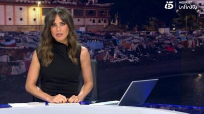 Carmen Corazzini en 'Informativos Telecinco'.