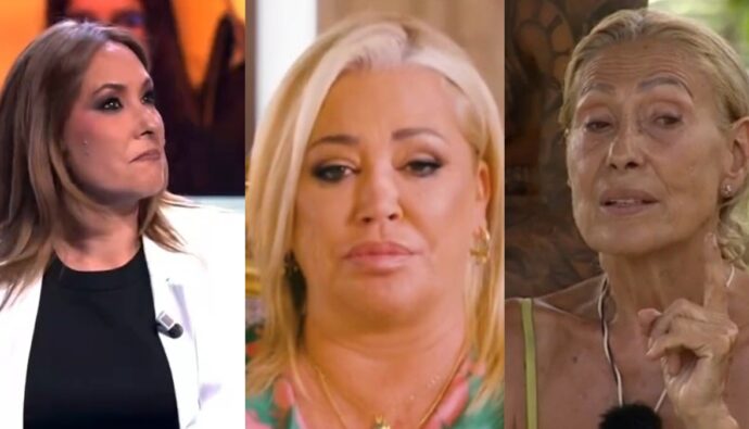 Chayo Mohedano, Belén Esteban y Rosa Benito.