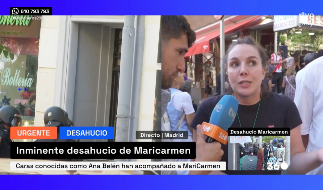 Inés Hernand en 'Mañaneros 360'