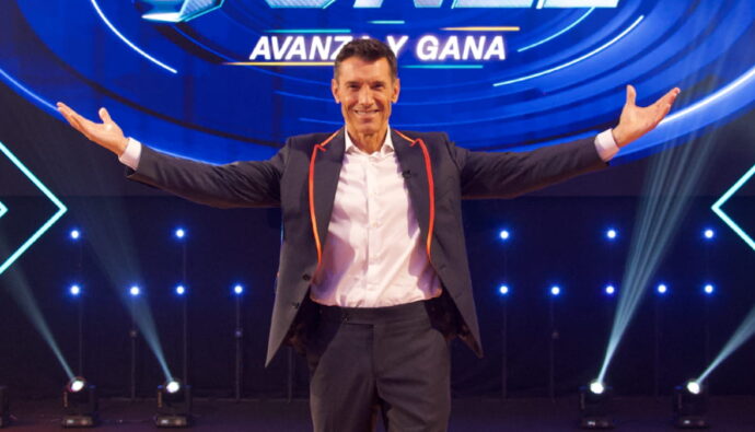 Jesús Vázquez en 'El túnel: avanza y gana'