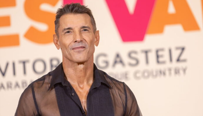 Jesús Vázquez en la alfombra roja del FesTVal