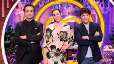 Pepe Rodríguez, Marta Sanahuja y Jordi Cruz en 'MasterChef Celebrity Legends'