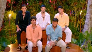 Los chicos en la hoguera de 'La isla de las tentaciones 11'.