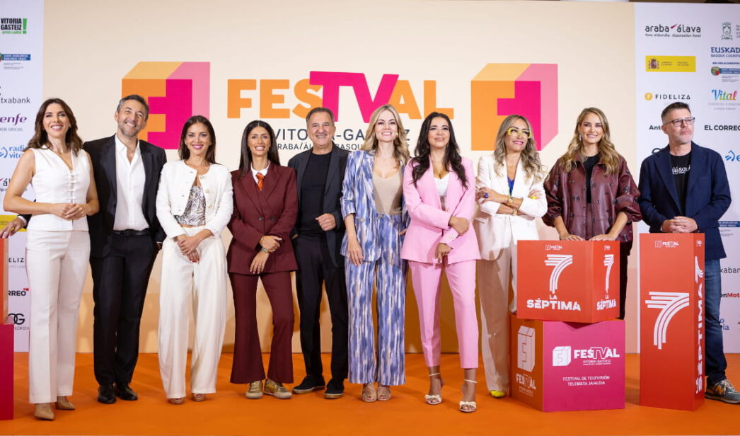Los presentadores de La Séptima en la presentación