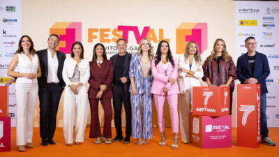 Los presentadores de La Séptima en la presentación