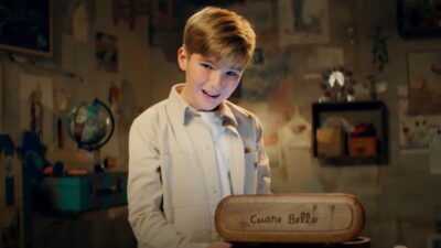 Lucas Paulano en el videoclip de 'Cuore bello (Te quiero, te quiero')